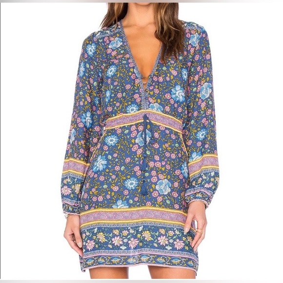 Spell Folktown Playdress, Size Large, Navy - Picture 4 of 12